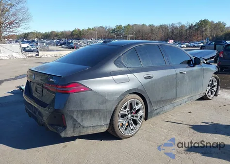 2025 BMW I5 M60 from USA, damaged, VIN WBY43FK06SCV95848